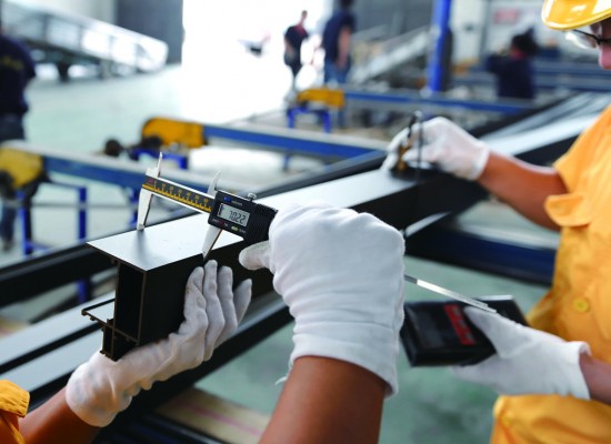 Quality  inspection in production process